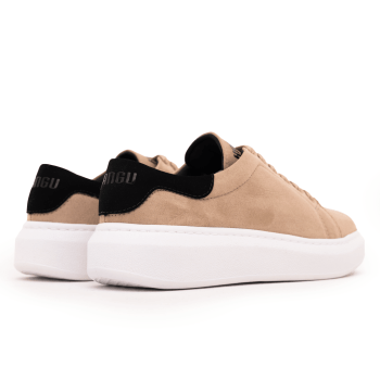 TENIS KANGU SNEAKER RESORT SUED PREMIUM AREIA SOLA BRANCA