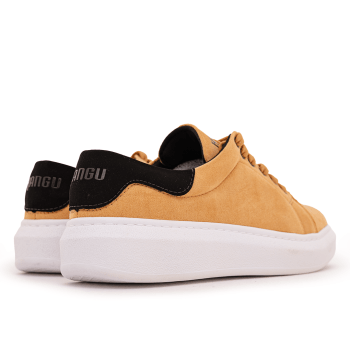 TENIS KANGU SNEAKER RESORT SUEDE PREMIUM PALHA SOLA BRANCA