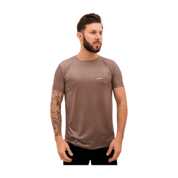 CAMISETA EM SUEDE PREMIUM OPALECENTE