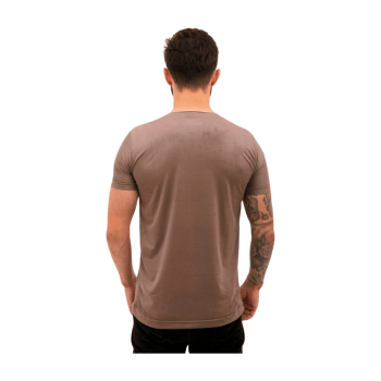 CAMISETA EM SUEDE PREMIUM OPALECENTE