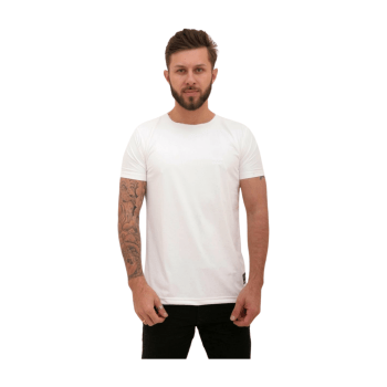 CAMISETA EM SUEDE PREMIUM OFF WHITE